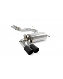 Ligne d'échappement inox Cat-Back à valves SCORPION pour AUDI RS3 8P Sportback (2011-2012)