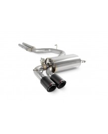 Ligne d'échappement inox Cat-Back à valves SCORPION pour AUDI RS3 8P Sportback (2011-2012)