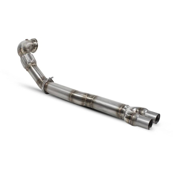 Downpipe sans catalyseurs SCORPION pour AUDI RS3 8P Sportback (2011-2012) Downpipe sans catalyseurs SCORPION pour AUDI RS3 8P Sportback (2011-2012)