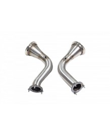 Downpipe sans catalyseurs SCORPION pour AUDI RS4 B9 / RS5 B9 V6 2.9 sans FAP (2016-2019)