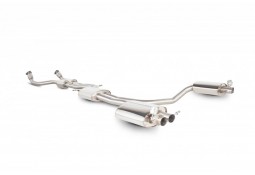 Echappement inox SCORPION pour AUDI RS5 B8 Coupé 4.2 V8 (2010-2015)- Ligne Cat-Back à valves sport