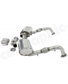 Silencieux d'échappement inox CARGRAPHIC pour PORSCHE 987.2 Cayman / Boxster 2.9 / 3.4 S / R / Spyder
