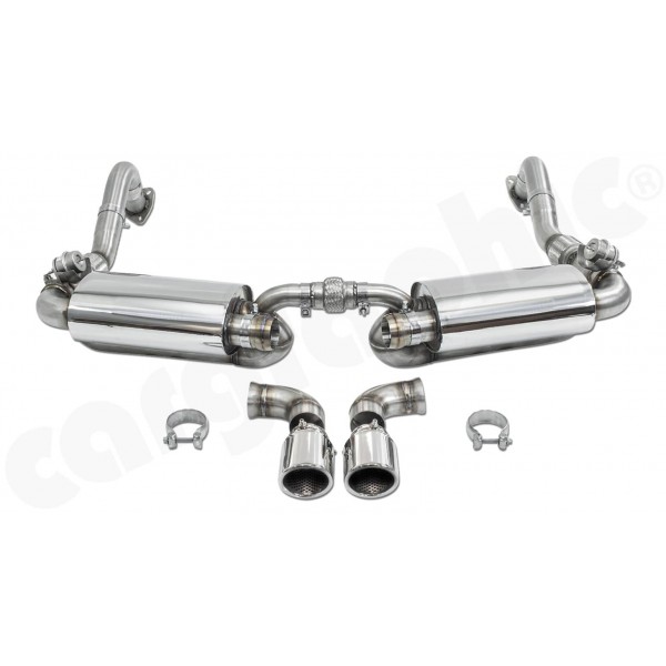 Echappement CARGRAPHIC PORSCHE 987.2 Cayman / Boxster 2.9 / 3.4 S / R / Spyder -Silencieux à valves