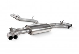 Ligne d'échappement inox Fap-Back à valves SCORPION pour AUDI RSQ3 F3 (2019-2025)