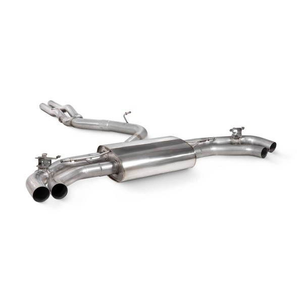 Ligne d'échappement inox Fap-Back à valves SCORPION pour AUDI RSQ3 F3 (2019-2025)