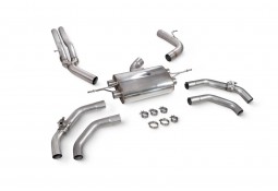 Ligne d'échappement inox Fap-Back à valves SCORPION pour AUDI RSQ3 F3 (2019-2025)