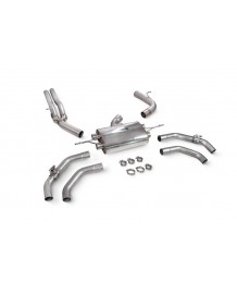 Ligne d'échappement inox Fap-Back à valves SCORPION pour AUDI RSQ3 F3 (2019-2025)