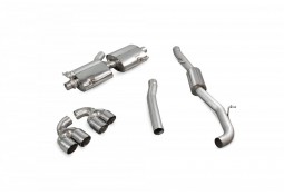 Ligne d'échappement inox Cat-Back à valves SCORPION pour AUDI S1 2.0 TFSI QUATTRO (2014-2018) Ligne d'échappement inox Cat-Back à valves SCORPION pour AUDI S1 2.0 TFSI QUATTRO (2014-2018)