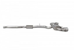 Ligne d'échappement inox Cat-Back à valves SCORPION pour AUDI S1 2.0 TFSI QUATTRO (2014-2018) Ligne d'échappement inox Cat-Back à valves SCORPION pour AUDI S1 2.0 TFSI QUATTRO (2014-2018)