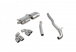 Ligne d'échappement inox Cat-Back à valves SCORPION pour AUDI S1 2.0 TFSI QUATTRO 8X (2014-2018)(Race) Ligne d'échappement inox Cat-Back à valves SCORPION pour AUDI S1 2.0 TFSI QUATTRO 8X (2014-2018)(Race)