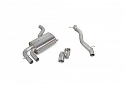 Ligne d'échappement inox Cat-Back SCORPION pour AUDI S3 8P 2.0T QUATTRO 3 Portes / Sportback (2006-2012)