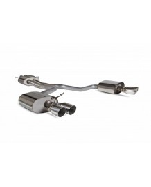 Ligne d'échappement inox Cat-Back SCORPION pour AUDI S4 B8 / B8.5 V6 3.0 TFSI Quattro (2009-2016)