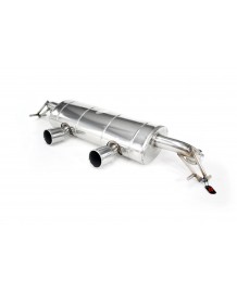 Silencieux d'échappement inox QUICKSILVER pour RENAULT CLIO 2 V6 (1999-2005)