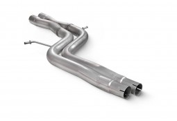 Suppression silencieux intermédiaire inox SCORPION pour AUDI S4 B8 / B8.5 V6 3.0 TFSI Quattro (2009-2016)