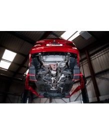 Ligne d'échappement inox SCORPION pour BMW 330d 335d + Xdrive F30 F31 Pack M (2013-2020)(Look 335i/340i)