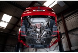 Ligne d'échappement inox SCORPION pour BMW 430d 435d + Xdrive F32 Pack M (2013-2020)(Look 435i/440i)