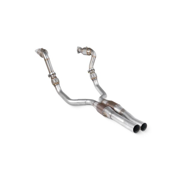 Downpipe avec catalyseurs sport SCORPION pour AUDI S4 B8 / B8.5 V6 3.0 TFSI Quattro (2009-2016) Downpipe avec catalyseurs sport SCORPION pour AUDI S4 B8 / B8.5 V6 3.0 TFSI Quattro (2009-2016)