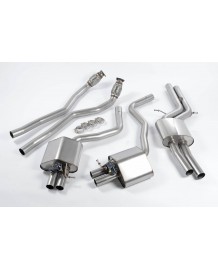 Ligne d'échappement Cat-Back à valves MILLTEK pour AUDI RS6 C7 / RS7 C7 (2013-2018)(Homologuée)