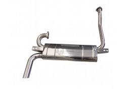Silencieux d'échappement inox TUBI STYLE pour Ferrari 308 GTB GTS (1975-1977)(Simple sortie)