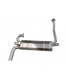 Silencieux d'échappement inox TUBI STYLE pour Ferrari 308 GTB GTS (1975-1977)(Simple sortie)