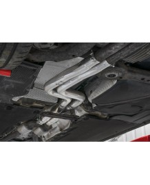 Suppression silencieux intermédiaire inox SCORPION pour AUDI S5 B8 / 8T V6 3.0 TFSI Quattro Sportback (2010-2017)