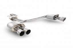 Ligne d'échappement inox Cat-Back à valves SCORPION pour AUDI S6 C7 / S7 C7 (2012-2018)