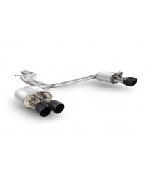 Ligne d'échappement inox Cat-Back à valves SCORPION pour AUDI S6 C7 / S7 C7 (2012-2018)(Race)