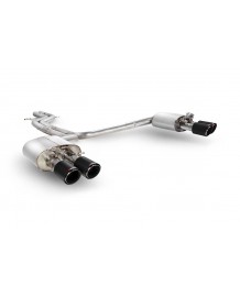 Ligne d'échappement inox Cat-Back à valves SCORPION pour AUDI S6 C7 / S7 C7 (2012-2018)(Race)