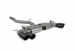 Ligne d'échappement inox Fap-Back à valves SCORPION pour AUDI SQ2 (2019-2025)(Race)