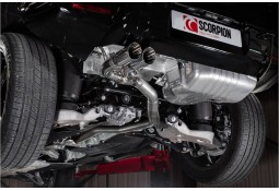Silencieux arrière inox SCORPION pour LAND ROVER DEFENDER D200 D250 D300 D350 L663 (2020+)