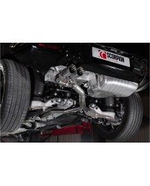 Silencieux arrière inox SCORPION pour LAND ROVER DEFENDER D200 D250 D300 D350 L663 (2020+)