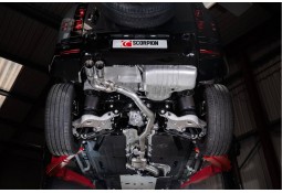 Silencieux arrière inox SCORPION pour LAND ROVER DEFENDER D200 D250 D300 D350 L663 (2020+)