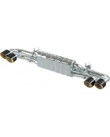 Echappement CAPRISTO Porsche Cayenne GTS & Turbo S E-Hybrid SUV/Coupé (E3)(2017-2023) - Silencieux à valves ECE