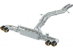 Echappement inox CAPRISTO pour Porsche Cayenne GTS / Turbo E-Hybrid 9YB P536 (2024+) - Ligne Fap-Back à valves