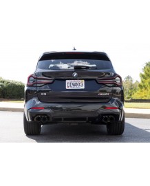 Ligne d'échappement inox Cat-back DINAN pour BMW X4 M40i G02 / X3 M40i G01 (2018-2025)