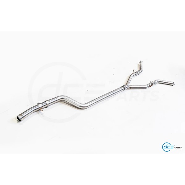 Suppression de filtres à particules inox DCE PARTS pour BMW X5 40i G05 / X6 40i G06 (2018-2025)