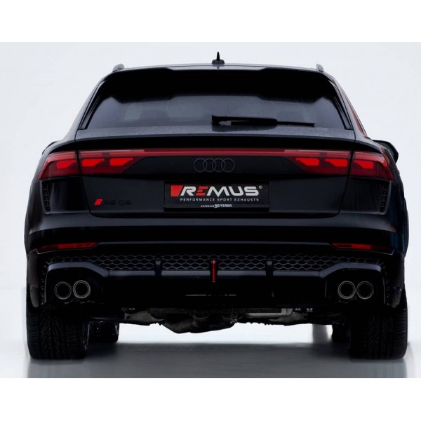 Echappement REMUS pour AUDI RSQ8 600Ch (06/2024+)-Ligne Cat/Fap-Back à valves ECE