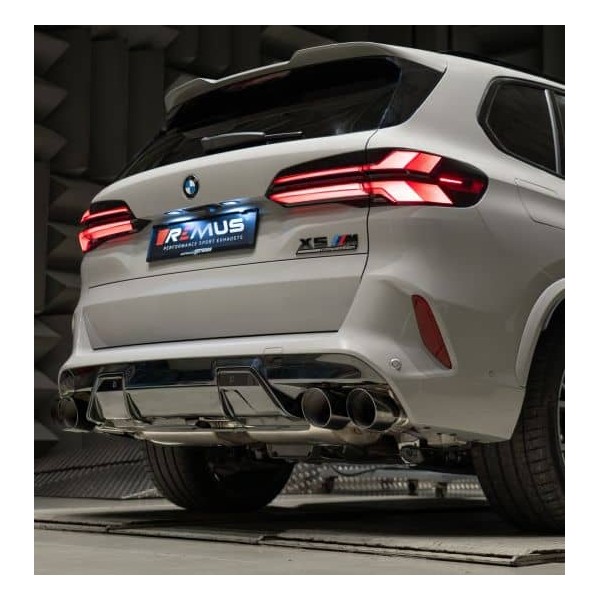 Echappement REMUS pour BMW X5M F95 625Ch LCI (05/2023+)- Ligne cat-back à valves Racing