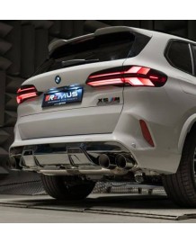 Echappement REMUS pour BMW X5M F95 625Ch LCI (05/2023+)- Ligne cat-back à valves Racing
