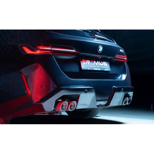Echappement inox REMUS pour BMW M5 G90 G99 (2024+)- Ligne cat-back à valves Racing Echappement inox REMUS pour BMW M5 G90 G99 (2024+)- Ligne cat-back à valves Racing