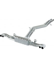 Echappement inox CAPRISTO pour AUDI RSQ8 (2020+) - Ligne Cat/Fap-Back à Valves