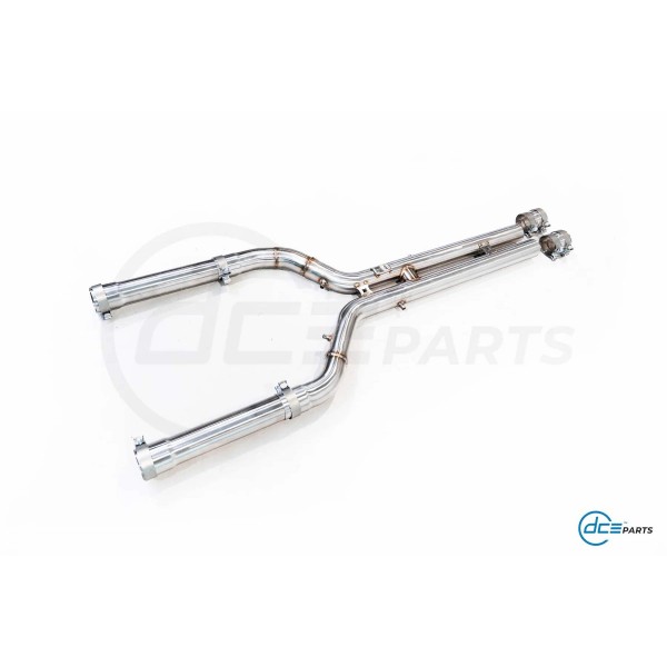 Suppression de filtres à particules inox DCE PARTS pour BMW X5M F95 / X6M F96 + LCI (2019+) Suppression de filtres à particules inox DCE PARTS pour BMW X5M F95 / X6M F96 + LCI (2019+)