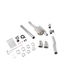 Ligne d'échappement inox Cat-Back à valves SCORPION pour MINI COOPER S JCW F56 (2014-2018)