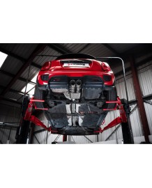 Ligne d'échappement inox Cat-Back à valves SCORPION pour MINI COOPER S JCW F56 (2014-2018)