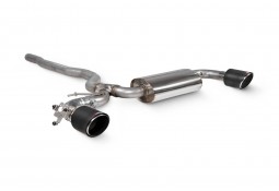 Ligne d'échappement inox Fap-Back à valves SCORPION pour MINI CLUBMAN COOPER S F54 FAP (2019-2024)