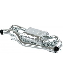 Silencieux d'échappement inox à valves CAPRISTO pour Porsche 992.1 S 4S GTS / Turbo + S (2018+)