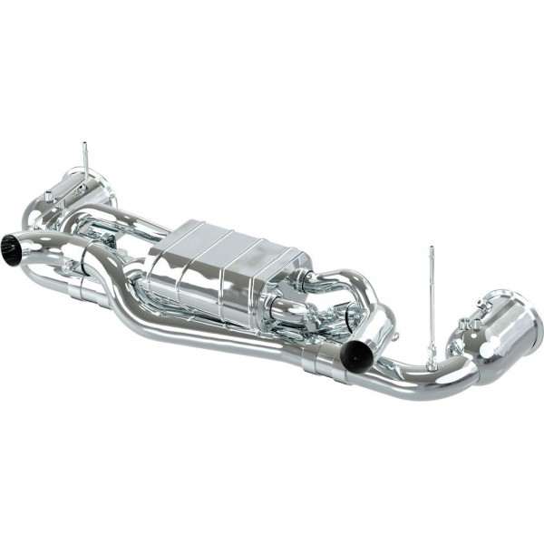 Ligne d'échappement inox avec catalyseurs sport CAPRISTO pour PORSCHE 992.1 S 4S GTS / Turbo + S (2018+)
