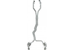 Echappement Inox CAPRISTO pour AUDI RS6 C8 / RS7 C8 (2020+) - Ligne Cat/Fap-Back à valves ECE