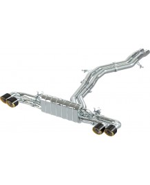 Echappement CAPRISTO pour Porsche Cayenne V6 / E-Hybrid 9YA 536 E3 PSE (2018-2023)- Ligne Fap-Back à valves Race