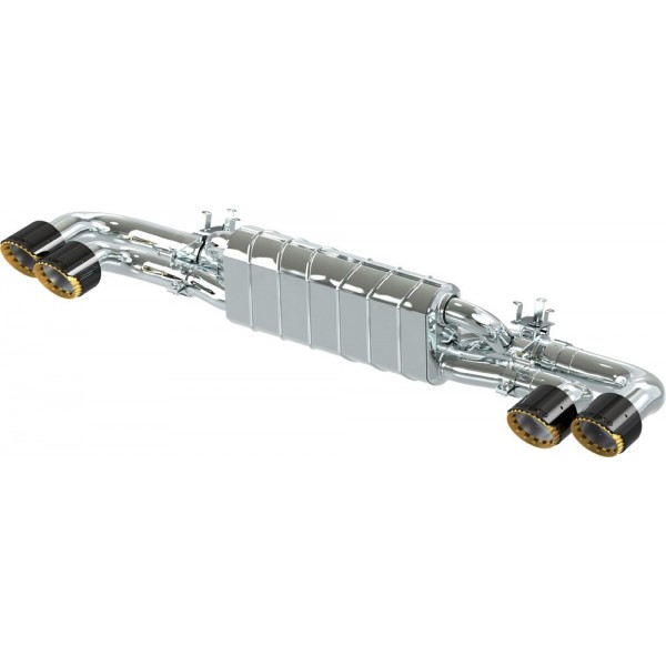 Echappement CAPRISTO Porsche Cayenne GTS & Turbo S E-Hybrid 9YB E3 536 (2024+) - Silencieux à valves ECE